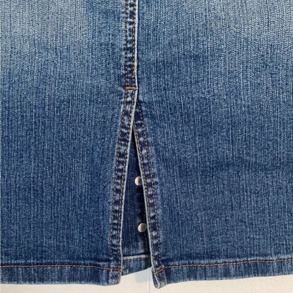 Y2K Max Rave Denim Skirt NWT size 13 - Picture 5 of 7